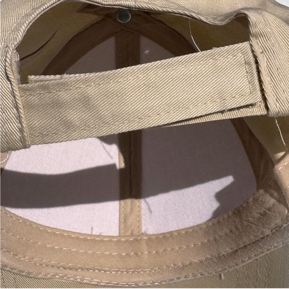 Beige Baseball Cap - Picture 3 of 3